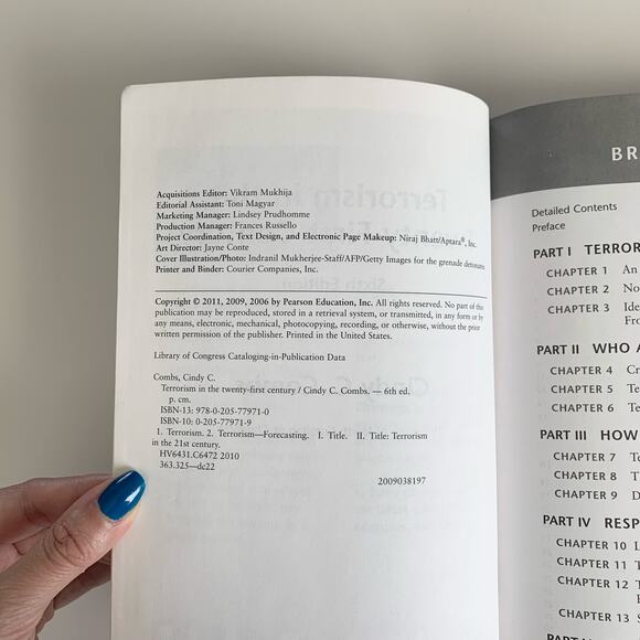 Terrorism in the Twenty-First Century by Cindy C. Combs - Picture 5 of 6